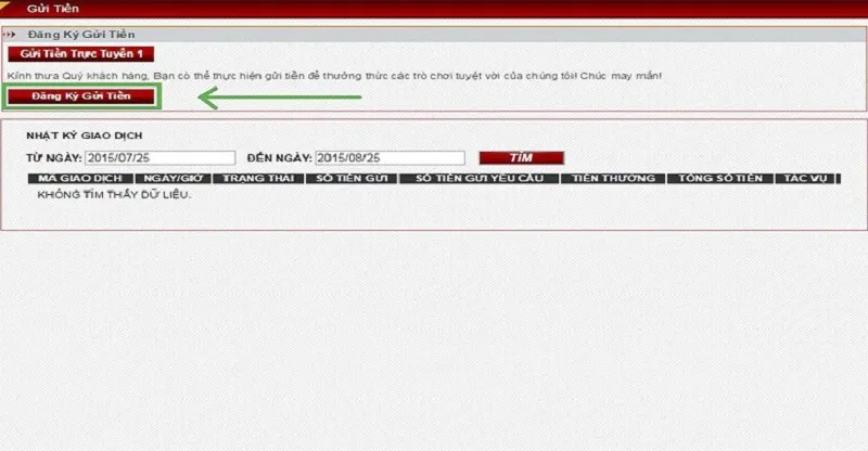 Hướng dẫn nạp rút 138Bet qua ngân hàng không mất phí