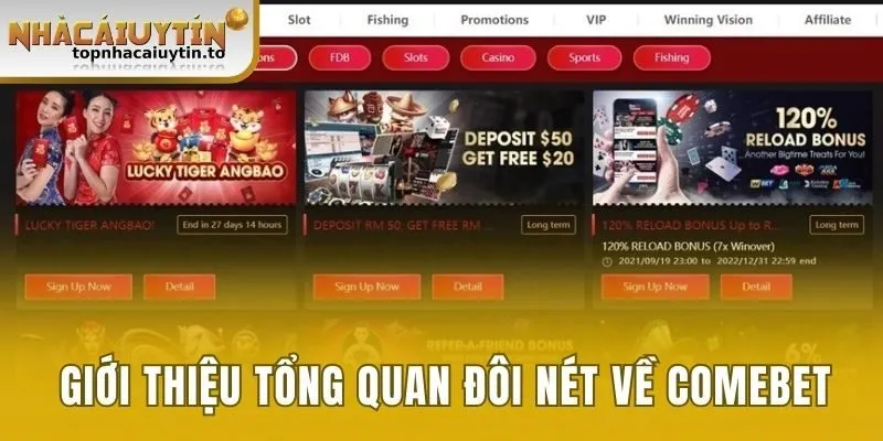 Giới thiệu tổng quan đôi nét về Comebet