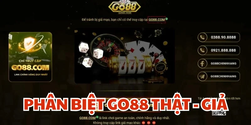 Trang giả Go88 bùng phát với chiêu lừa cực kỳ tinh vi